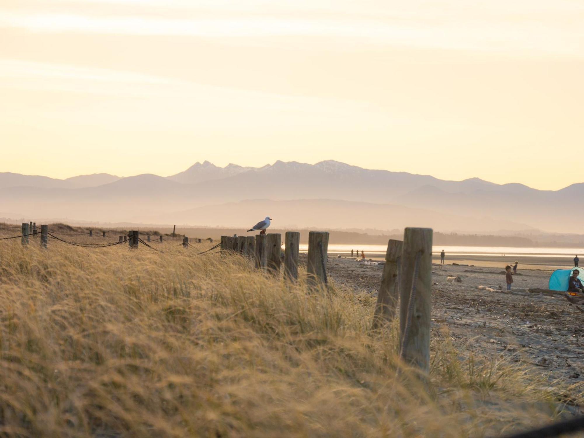 Tahuna Beach Holiday Park Nelson Esterno foto